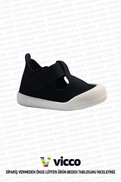 Vicco Loro Model Men's First Step Baby Casual Shoes Navy Blue Slippers