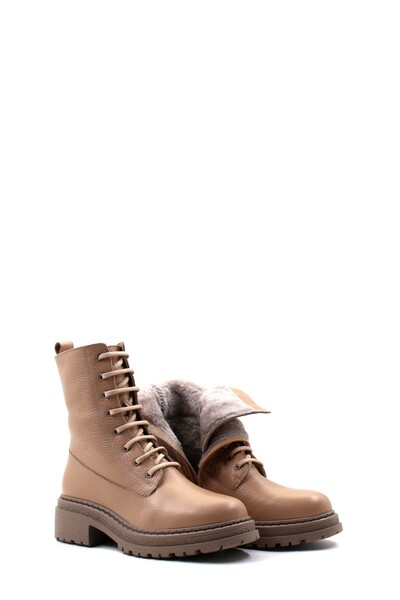 Ayakkabıhane أحذية نسائية عالية الجودة من جلد المنك العائم AH 0825719261726