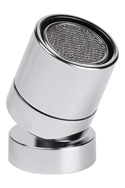 MEZİGARC Içten Dişli Tasarruflu Musluk Başlığı Hareketli Metal Mutfak Batarya Ucu Perlatör 360 Derece Döner