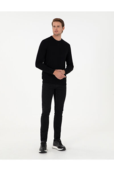 Pierre Cardin Μαύρο φούτερ Regular Fit 50296485-VR046