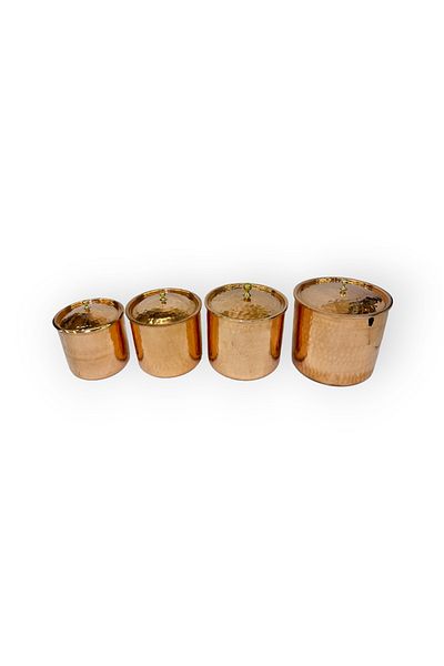 EFEMİR Hand Forged Copper Saffron Spice Set