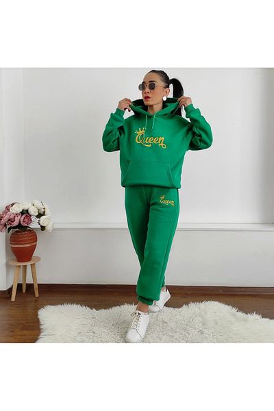 Altı Üstü Butik Σετ αθλητικών Queen Print