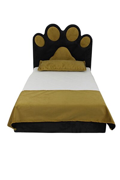 LOTUS FURNITURE PET SERIES PATİ DESENLİ KEDİ-KÖPEK YATAK BAZA