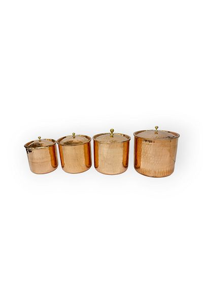 EFEMİR Hand Forged Copper Saffron Spice Set