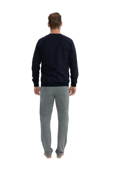 U.S. Polo Assn. U.S. Polo Assn. 18815 Erkek Ev Giyim Uzun Kollu Pijama Takım