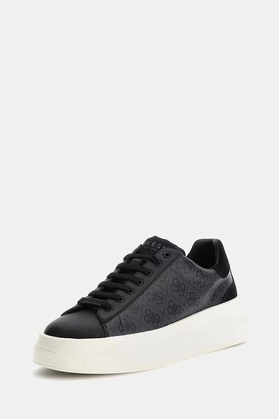 Guess Ανδρικό Elba 4g Logo Μαύρο Sneaker