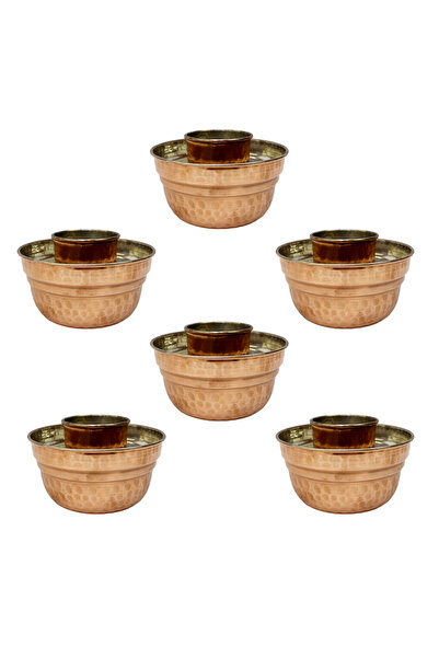 EFEMİR 6 قطع من النحاس ساكي - مجموعة متعة الزوجين