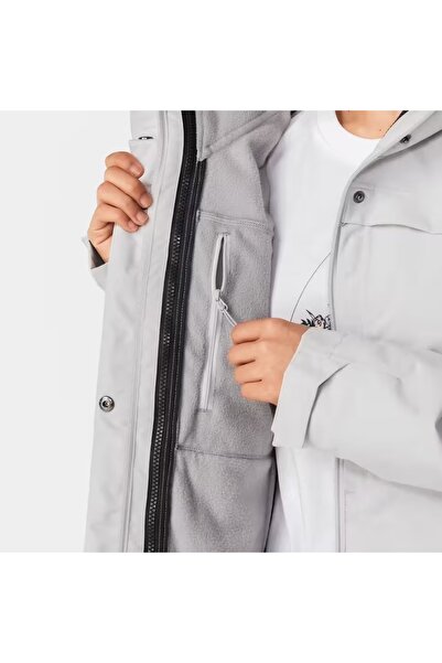 Decathlon Women's Waterproof Outdoor Snow Coat/Winter Jacket - Gray - Sh100 0 ° C