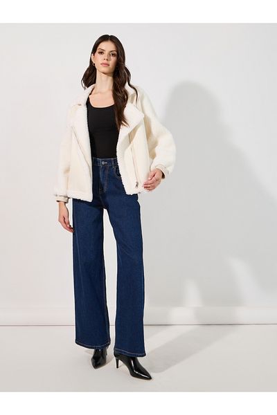Styli Oversized Regular Length Aviator Jacket