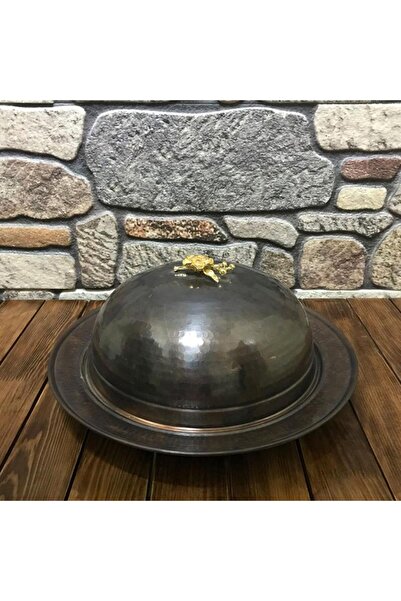 EFEMİR Forged Copper Oxide Pot 36 cm