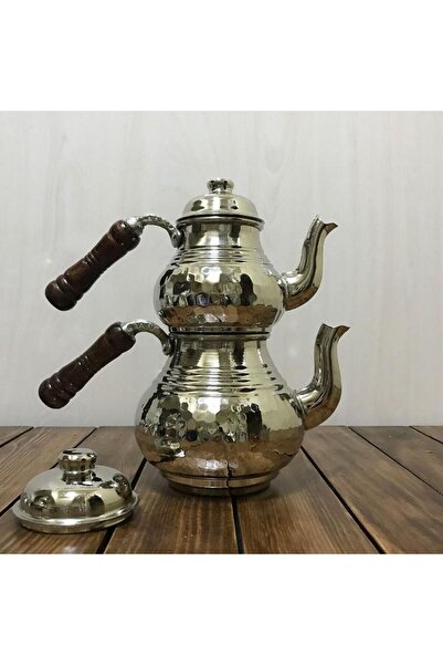 EFEMİR Dövme Bakır Çaydanlık Küçük Boy, B15022