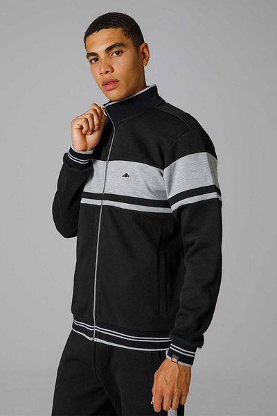 Ellesse Ανδρικό Sweat EM209-BK - Με φερμουάρ