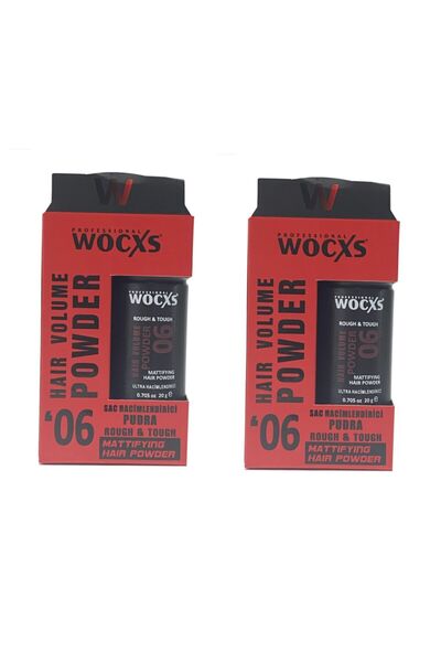 Wocxs 2'li Saç Hacimlendirici Pudra Wax 06 20 gr