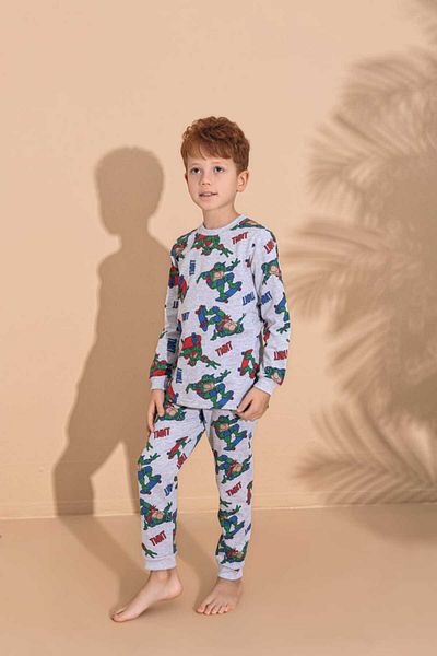 LİLA İÇ GİYİM Boy Two? String Ribbed Pajama Set