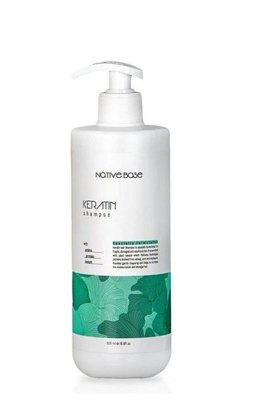 Native Base 500 ml Keratin Shampoo