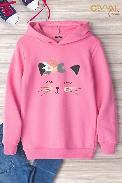 Cevval ΠΑΙΔΙΚΟ ΦΟΥΤΕΡΦΟΥΤΕΡ ΜΕ ΚΑΠΟΥΤΟ ΜΕ ΣΤΑΜΠΑ OVERSIZE