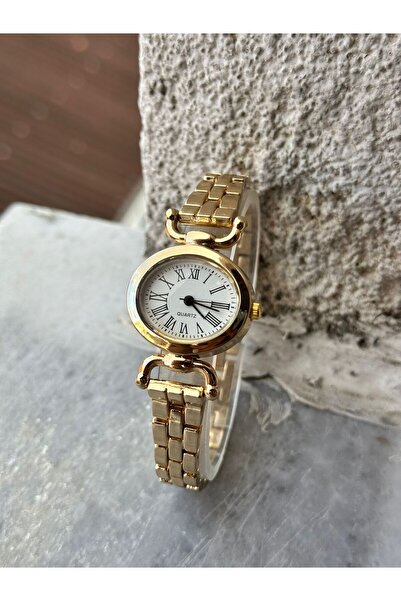 İnogge Özel Tasarım Gold Kadın Kol Saati