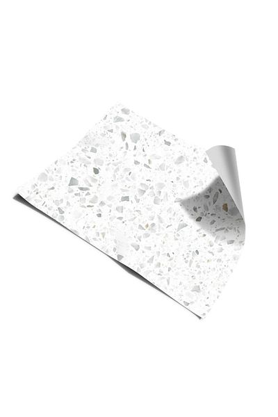 Bigaimaj Kitchen Countertop Coating Self Adhesive Foil Terrazzo Pattern 70Cmx100Cm