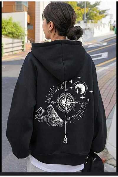 KOZİA OUTDOORS Φούτερ unisex oversize με στάμπα malkoçbey