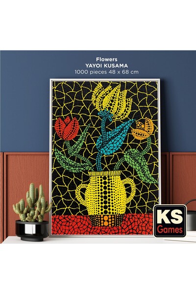 Ks Games لغز الزهور 1000 قطعة