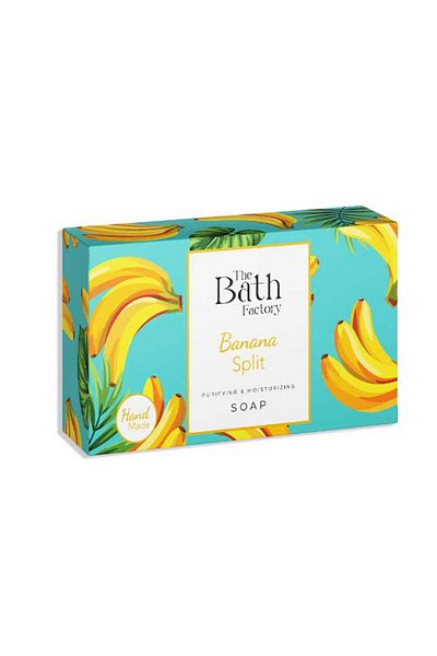 THE BATH FACTORY Hydratační mýdlo na ruce a tělo - banán