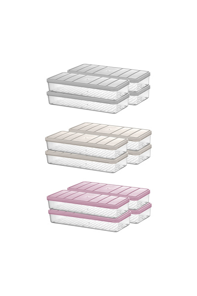 Selka Nora 4 Pieces 1 Lt. Storage Container