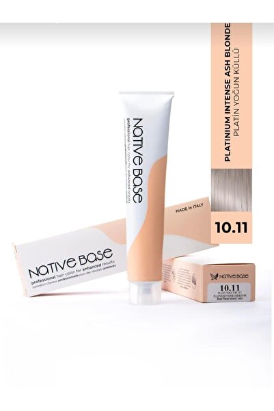 Native Base Saç Boyası 10.11 Platin Yoğun Küllü