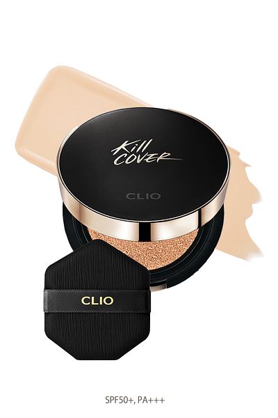 CLIO Cushion Clio Kill Cover Fixer Cushion+Refill Spf50+/Pa+++ with Matte Finish Coverage (05/Sand)
