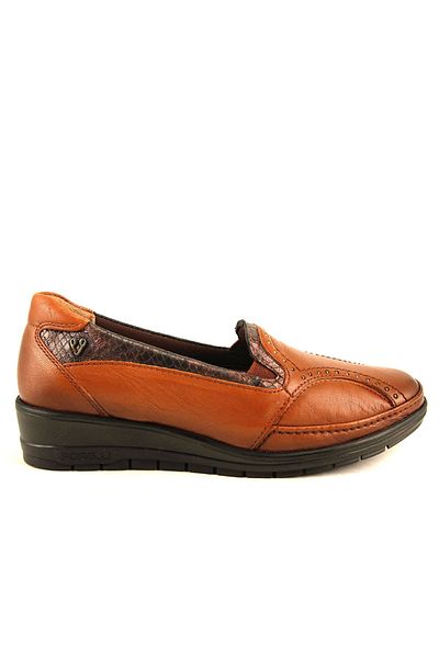 Forelli Γυναικεία Δερμάτινα Παπούτσια MIMOZA-H Comfort Tan