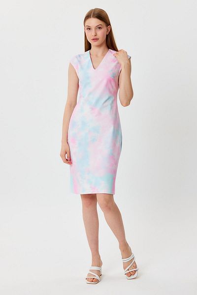 ALEXANDERGARDI Rochie creion cu decolteu în V (B23-0081)