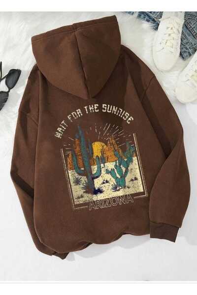 KOZİA OUTDOORS Malkoçbey Printed Oversize Unisex Sweatshirt