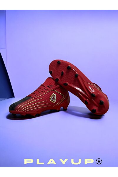 Playup Krampon Sli?p-on Bağcik Kisa Çorapli Claw Gri?p Ortopedi?k(dynamic Insole)taban Spor Ayakkabisi