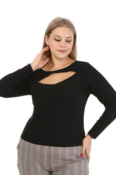 MYLİNE Collar Detailed Blouse