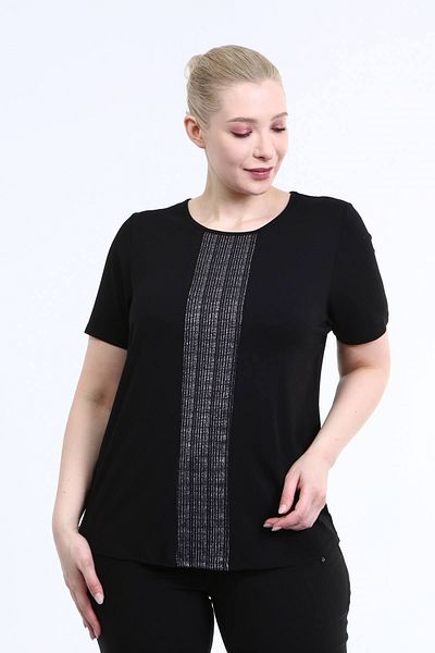 MYLİNE Front Sim Detail Combed Blouse