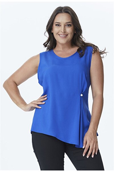 MYLİNE Μπλούζα χωρίς μανίκια με λεπτομέρειες από πέρλες