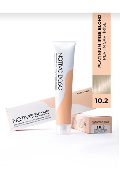 Native Base Saç Boyası 10.2 Platin Sarı İrise 100 ml