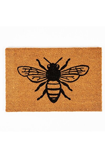 KARMAT Arı Temalı Paspas, İç ve Dış Mekan Dekoratif Kapı Önü Paspası