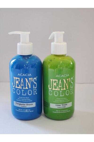 Acacia Jean's Color Turkuaz-Limon Küfü 250 ml 2li set
