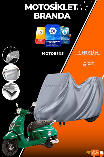 Motobros غطاء دراجة نارية متوافق مع بيجو دانجو (الأكثر سمكًا) مصنوع من القماش...