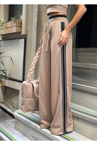 POODLE Women's Elastic Waist Jogger Sweatpants