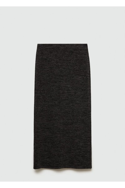 MANGO Woman Yırtmaçlı etek