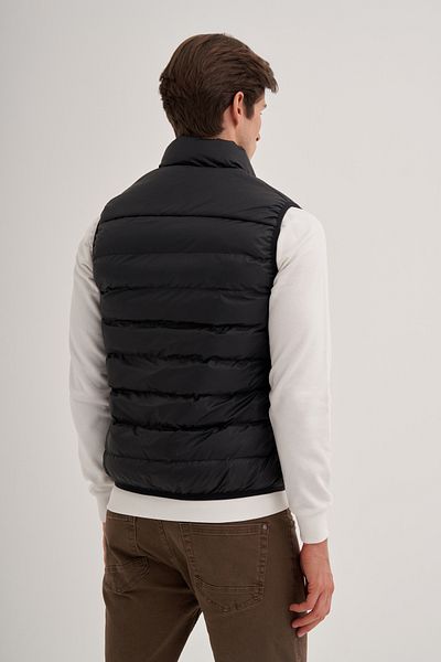 Cazador 24kceeo01027 Vestă neagră pentru bărbați, cu mâneci zero, micro