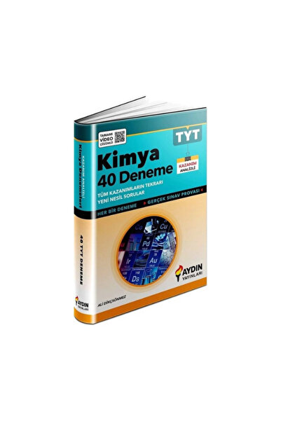 Aydın Yayınları aydın tyt kimya branş denemesi