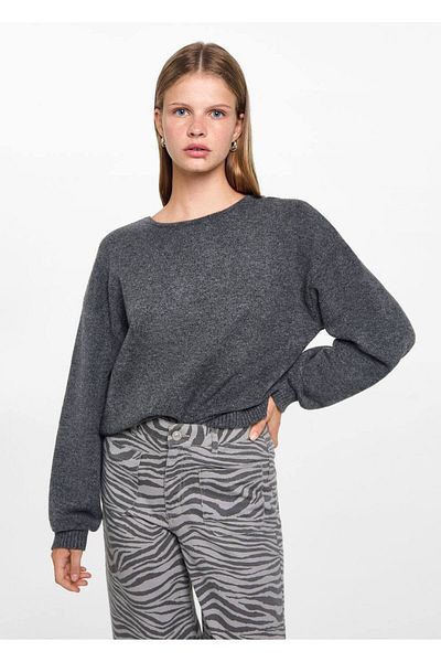 Mango Teen Pantaloni cu model zebră