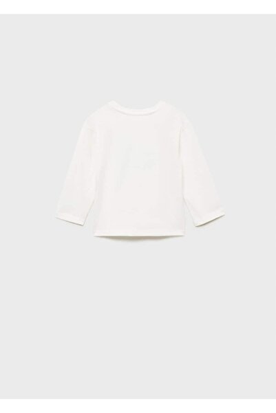 MANGO Baby Τύπωμα μακρυμάνικο μπλουζάκι
