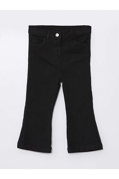 LC Waikiki LCW Kids Basic Girl's Pants with Elastic Waist