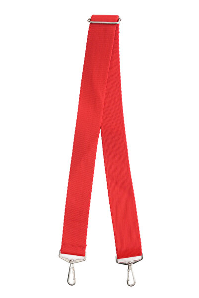 Sofist İstanbul Bright Red - Narrow Woven Bag with Adjustable Strap