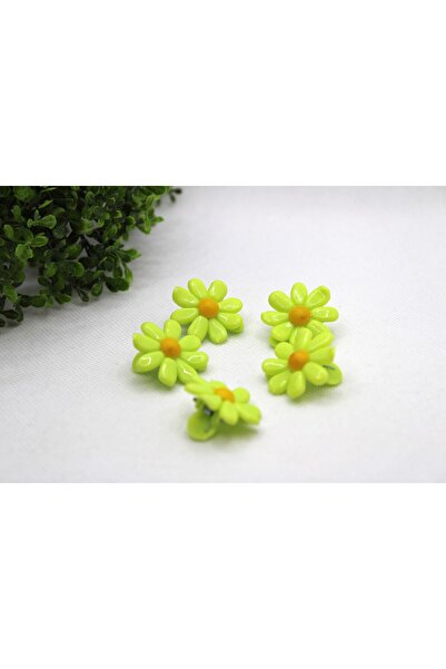 Tezcan Aksesuar Agrafă de păr pentru copii model Daisy cu zăvor mic (pachet d...