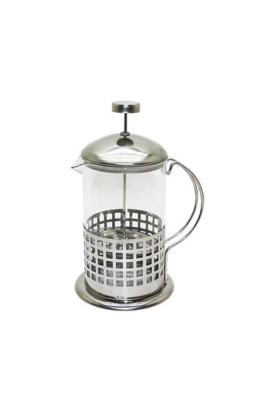 FRD GROUP French Press 800ml Glass Herb Strainer Metal Lattice - Lid (5235)