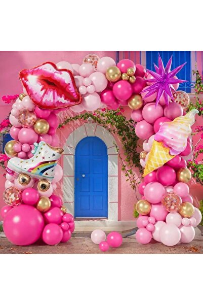 DÜVENCİ TİCARET مجموعة بالونات عيد الميلاد تحت عنوان الأميرة